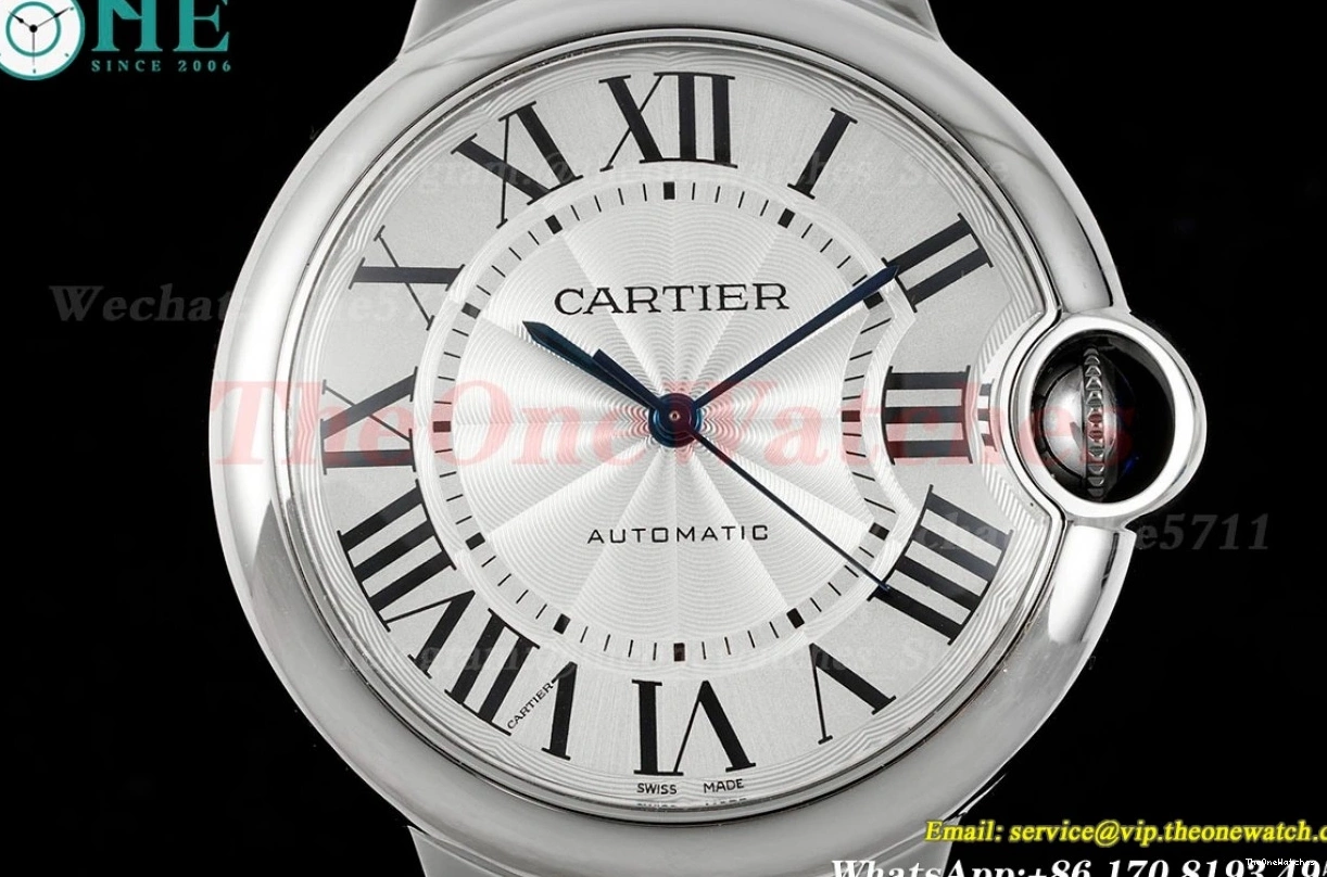 Dial NH05 Dia De SS SS AF Cartier Bleu Ballon Diamond 33mm 0211